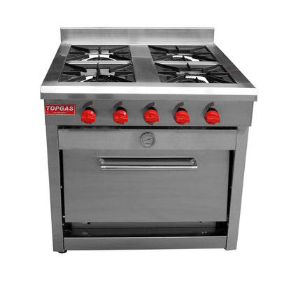 Cocina 4 Platos Con Horno Enlozado3#Gris