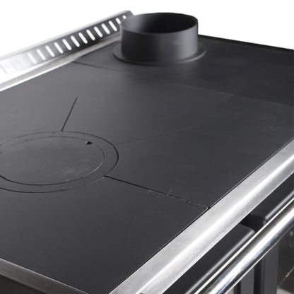 Cocina a Leña Hestia 9012#Burdeo