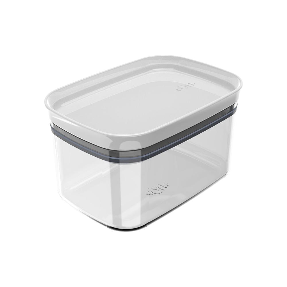 Contenedor Block Rectangular 0,65 Lts2#Blanco