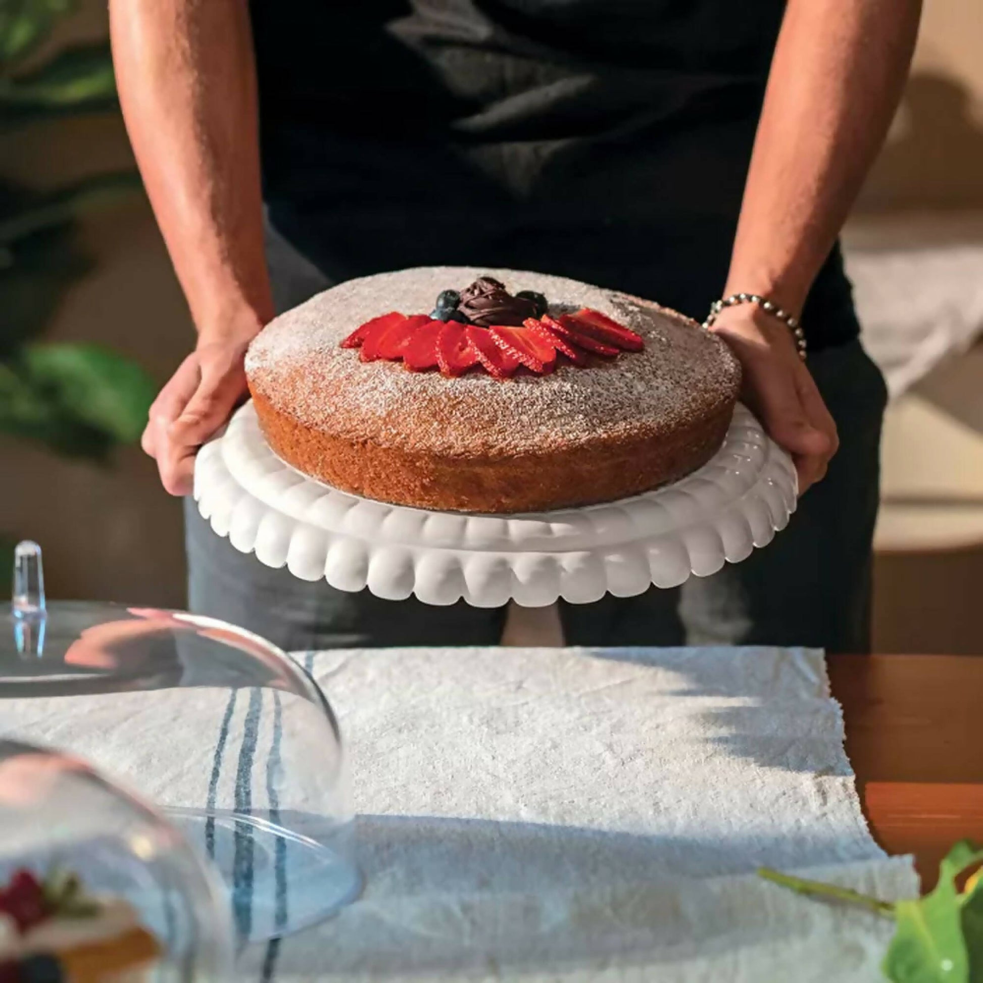 Tortero Tiffany 30 cms8#Sin Color