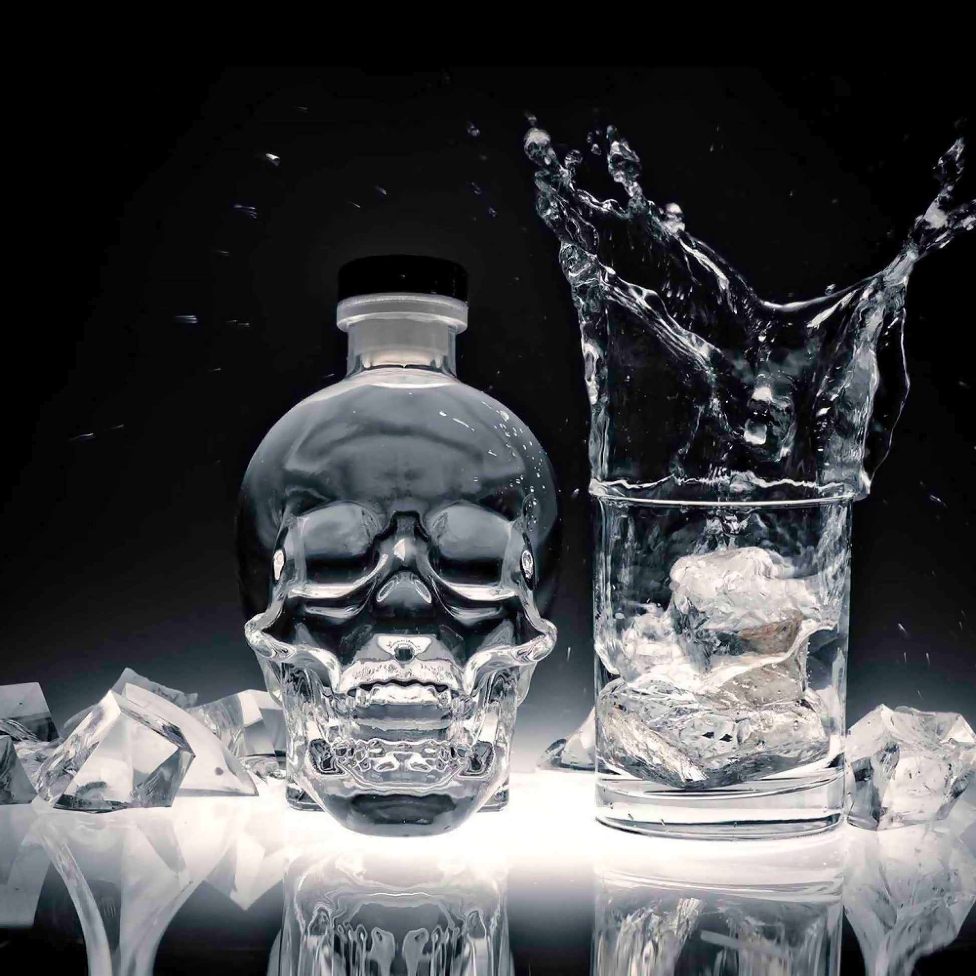 Crystal Head Vodka 750 ml1#Sin color