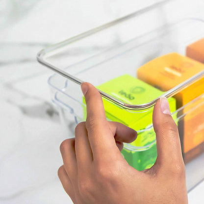 Organizador Despensa con Tapa Clear 30 X 15 X 7 cm2#Sin color