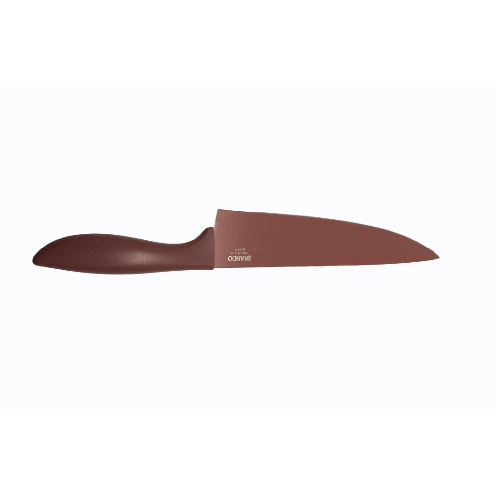 Cuchillo Acero Inoxidable Con Funda Cocina3#Rojo