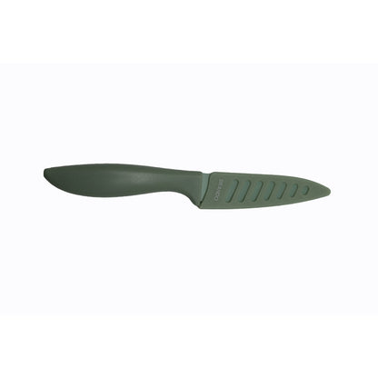 Cuchillo Acero Inoxidable Con Funda Multiusos2#Verde