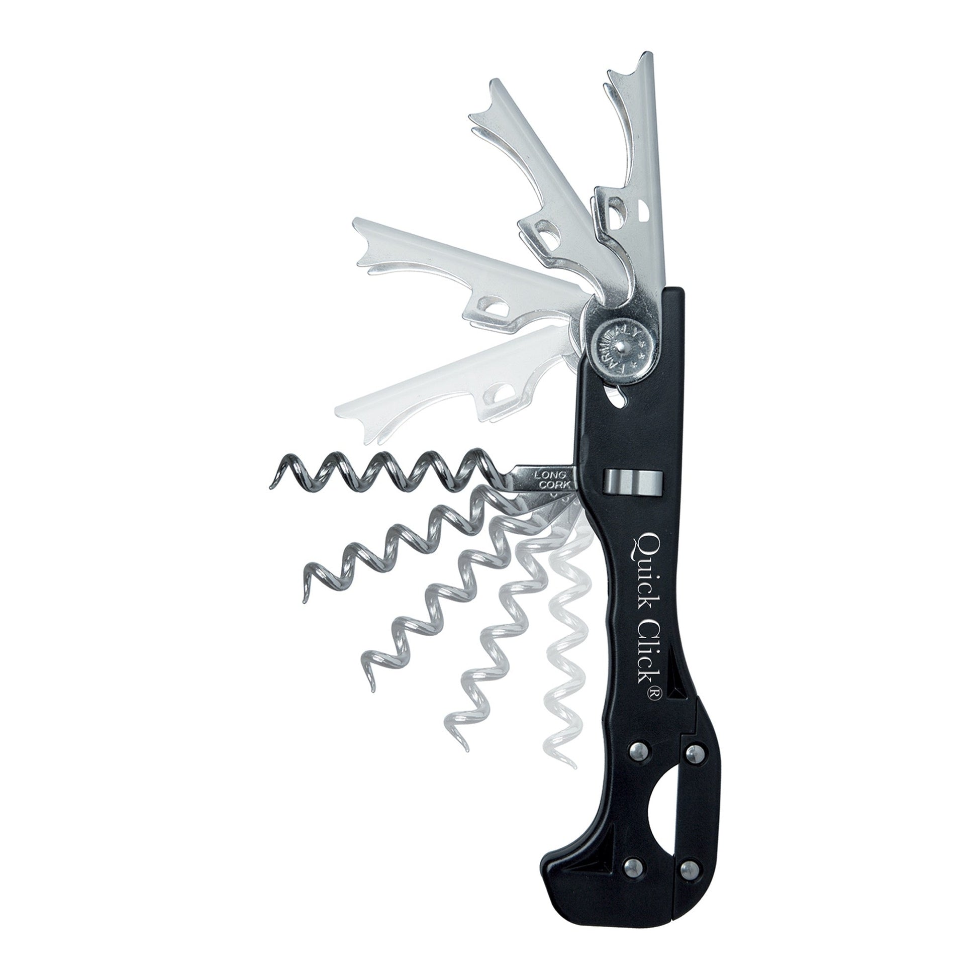 Descorchador Italiano Quick Click1#Negro