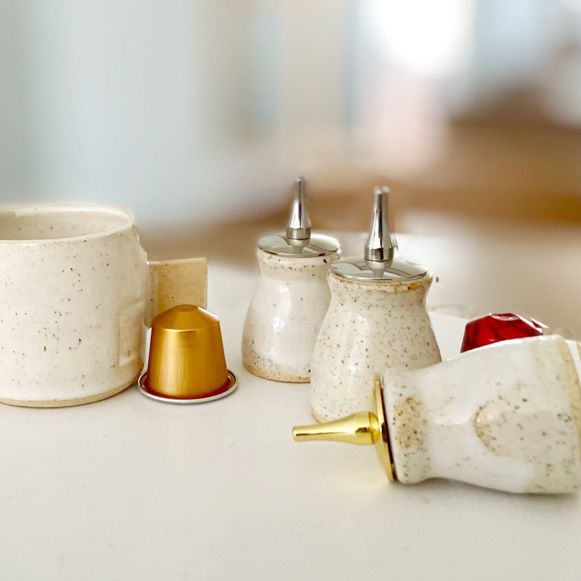 Dispensador De Endulzante Líquido3#Plateado