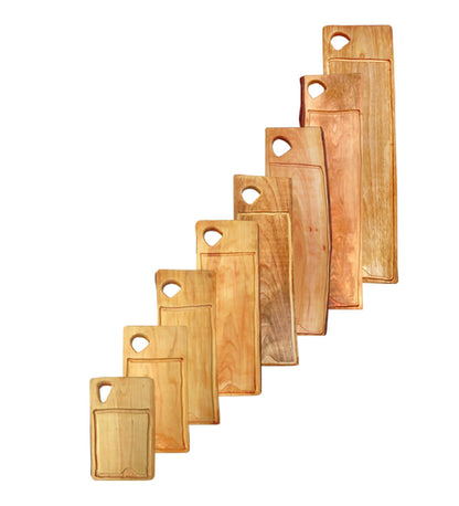 Tabla Madera Nativa 60 cm2#Café