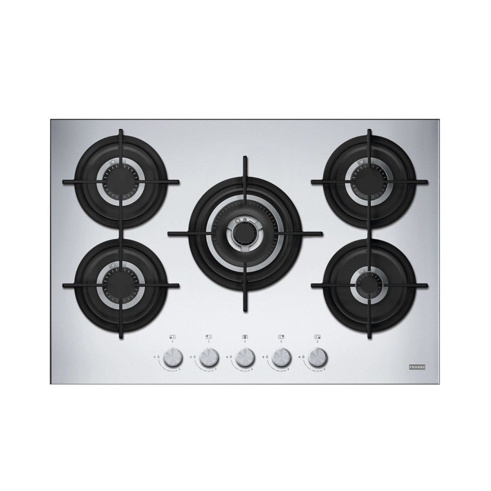 Encimera a Gas Nano Tecnología FHCR 755 4G1#Acero