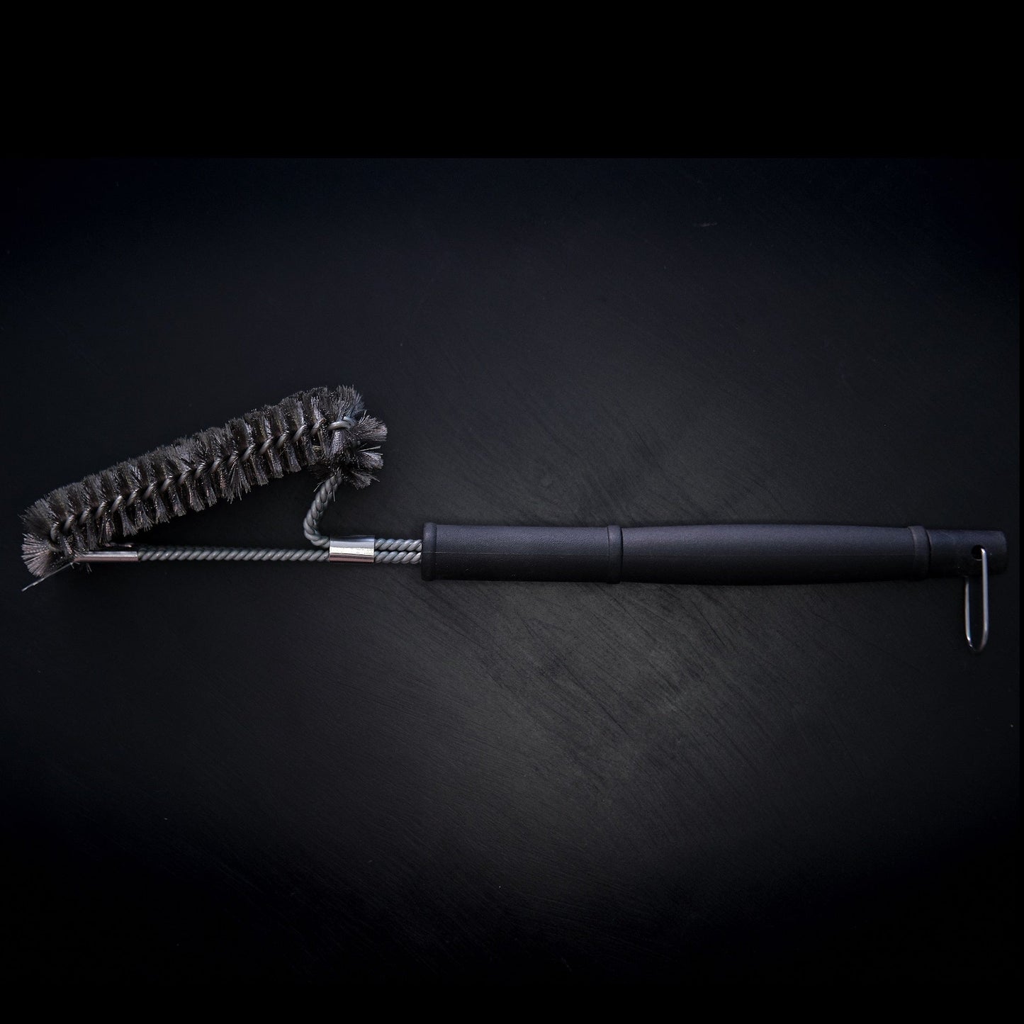 Escobilla Acero Limpia Parrilla2#Negro