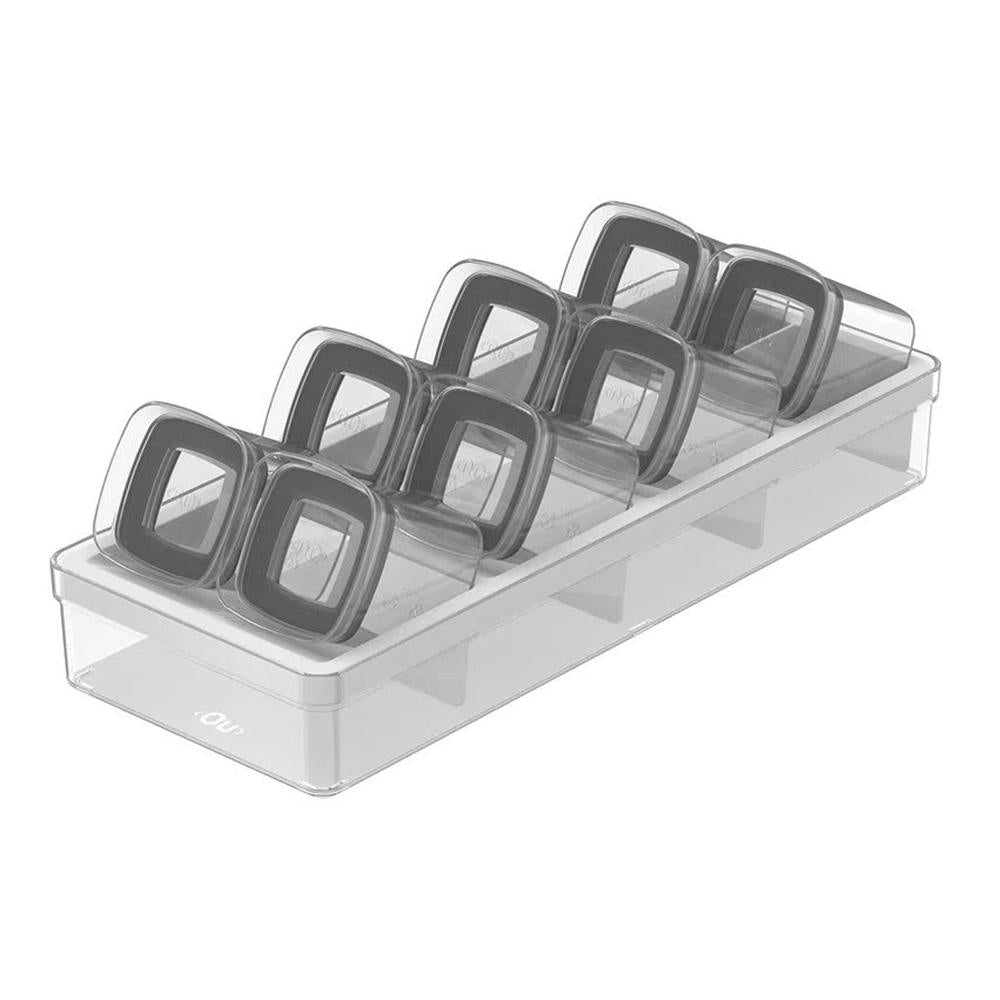 Especieros Hermético Block Cajón 9 Piezas3#Sin Color