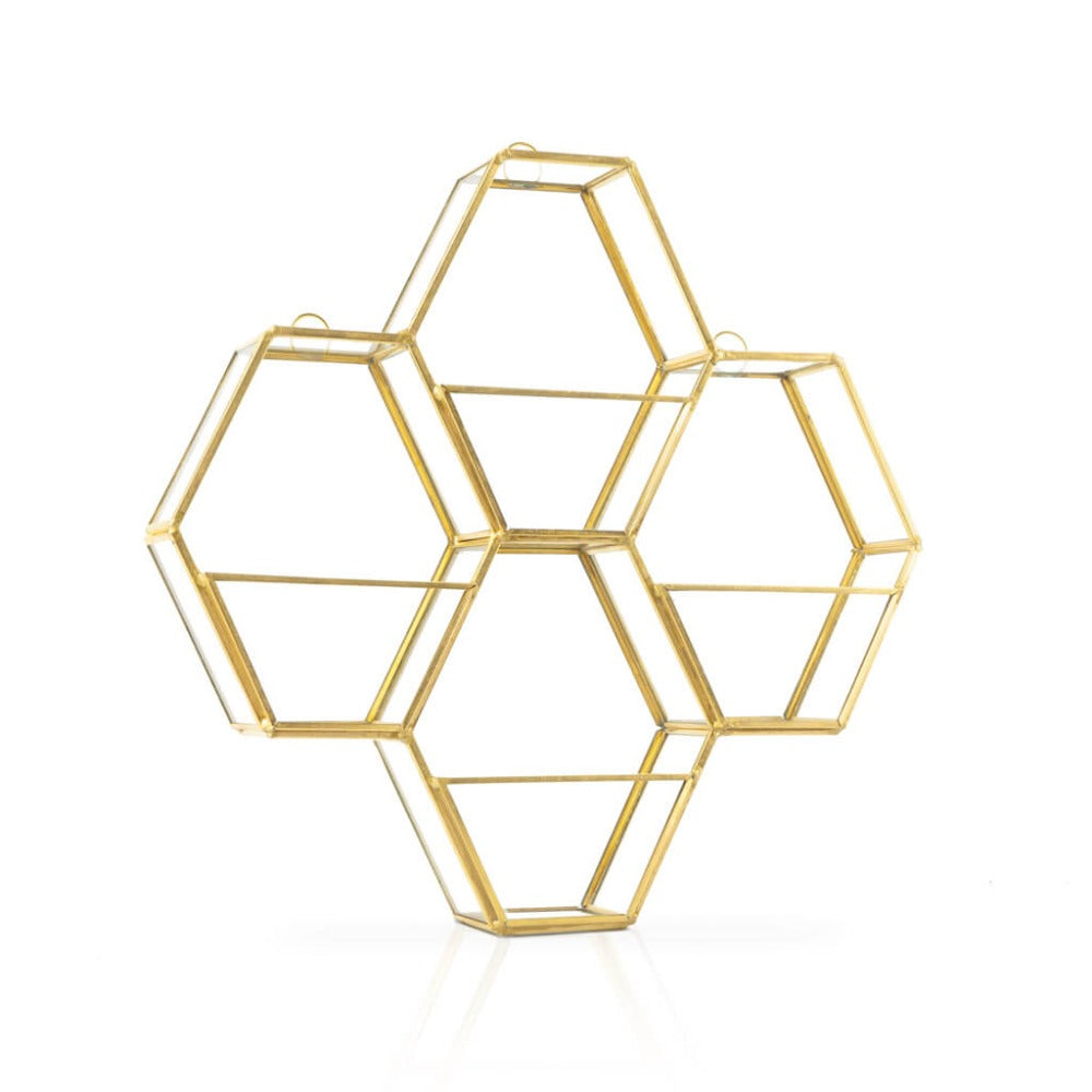 Estantería Retro Multi Hexagon1#Amarillo