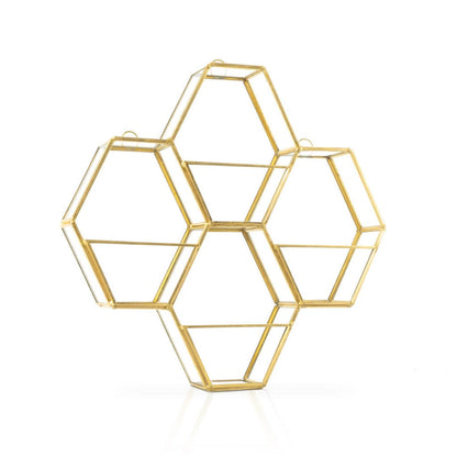 Estantería Retro Multi Hexagon1#Amarillo