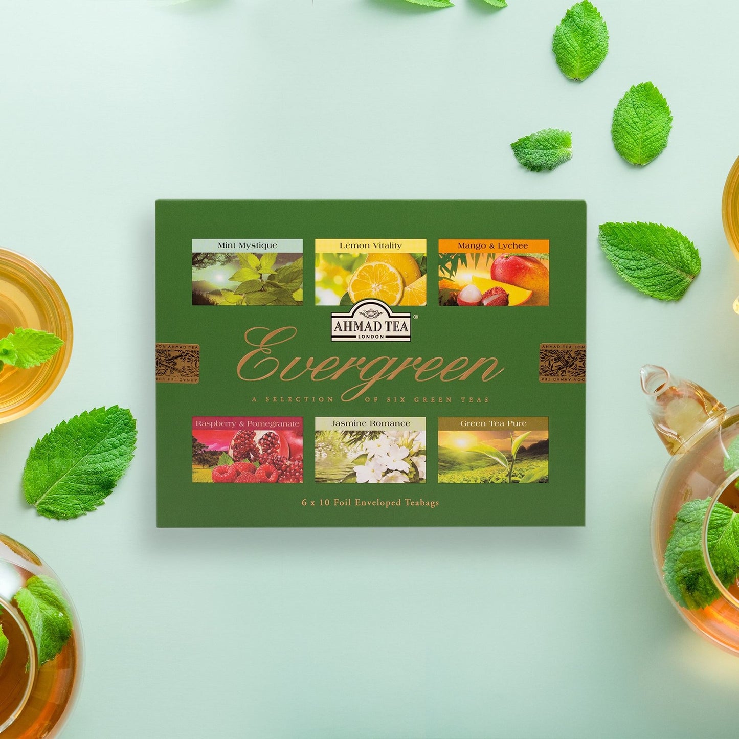 Evergreen Tea (60 Sachets)1#Verde