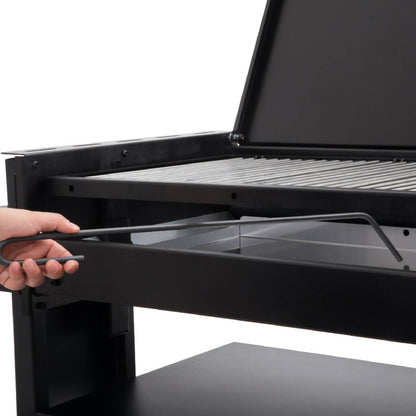 Parrilla a Carbón Alerce Full Black8#Negro