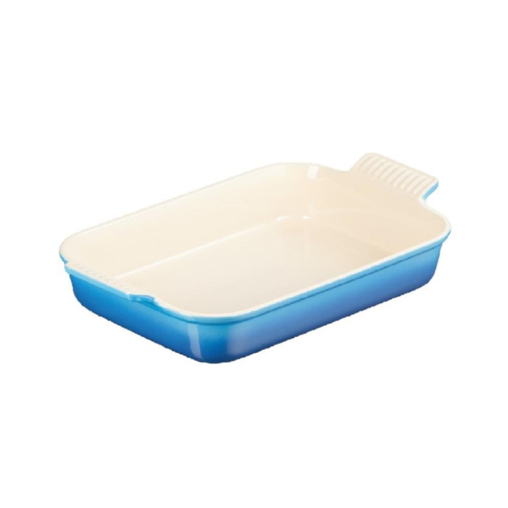 Bandeja Rectangular Heritage 26cm5#Azul