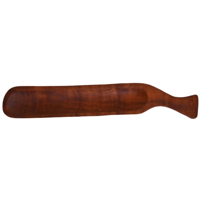 Fuente Porta Galletas con Mango4#Café Rojizo