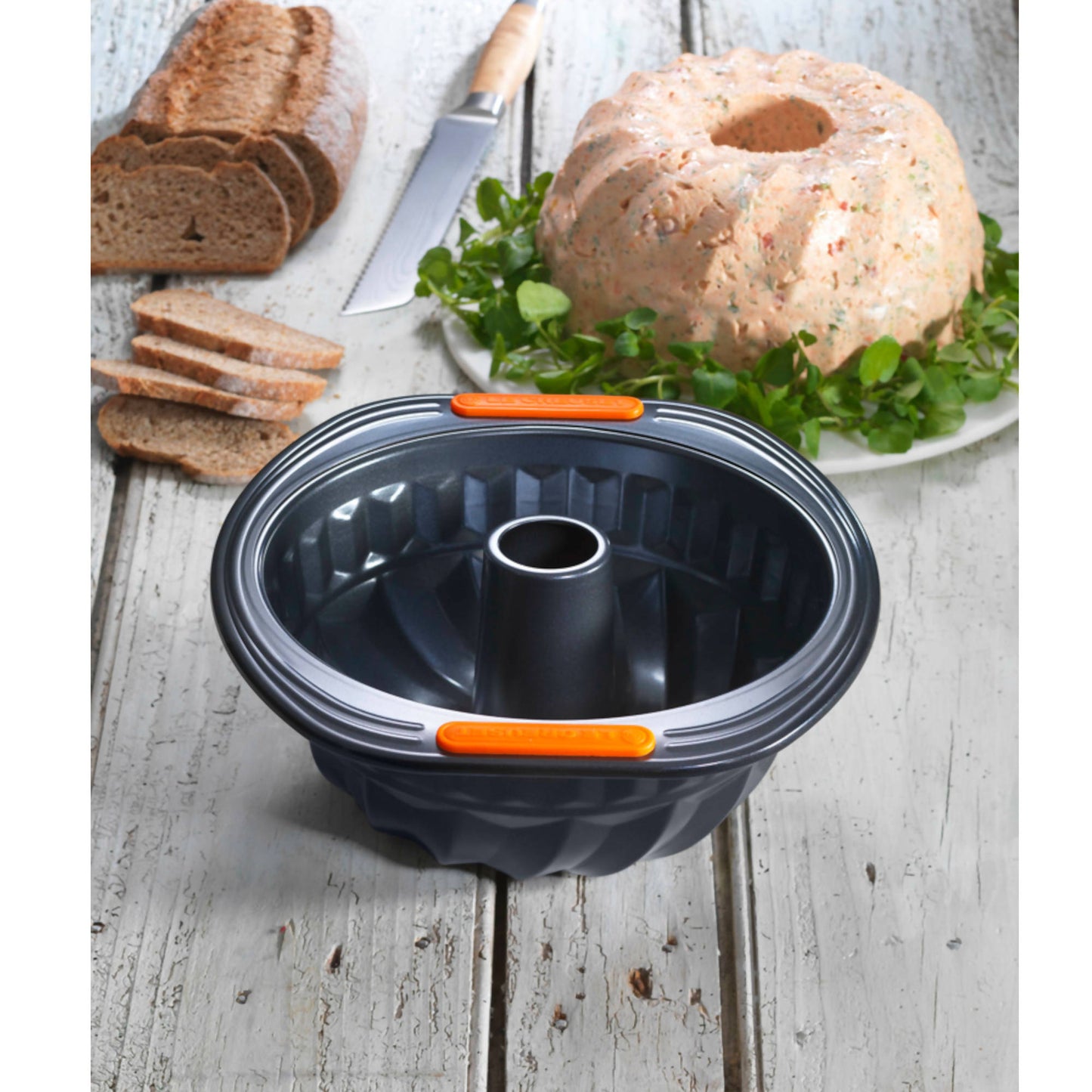 Molde Repostería Bundt 22 cm2#Negro