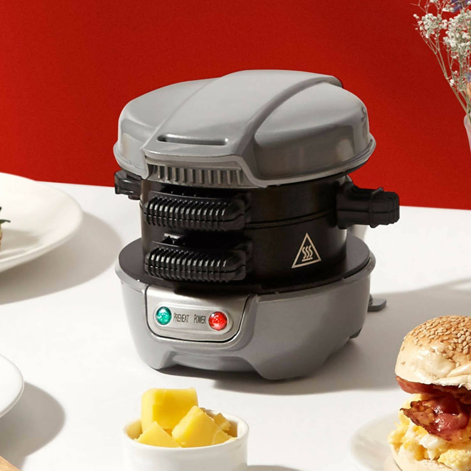 Sandwichera Breakfast Maker 25475-CL3#Gris