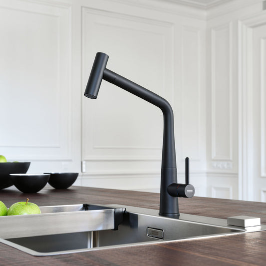 Grifería ICON DOCCIA BLACK MATT2#Negro