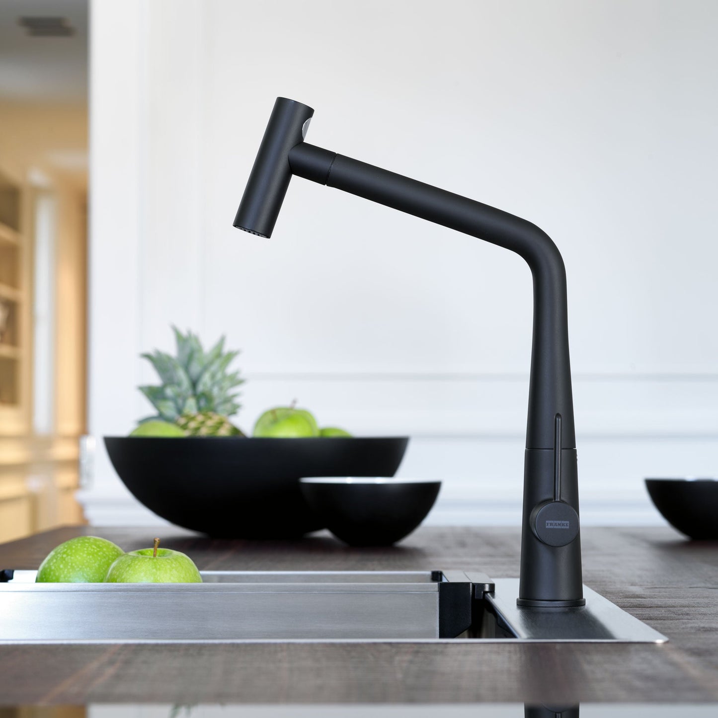 Grifería ICON DOCCIA BLACK MATT5#Negro