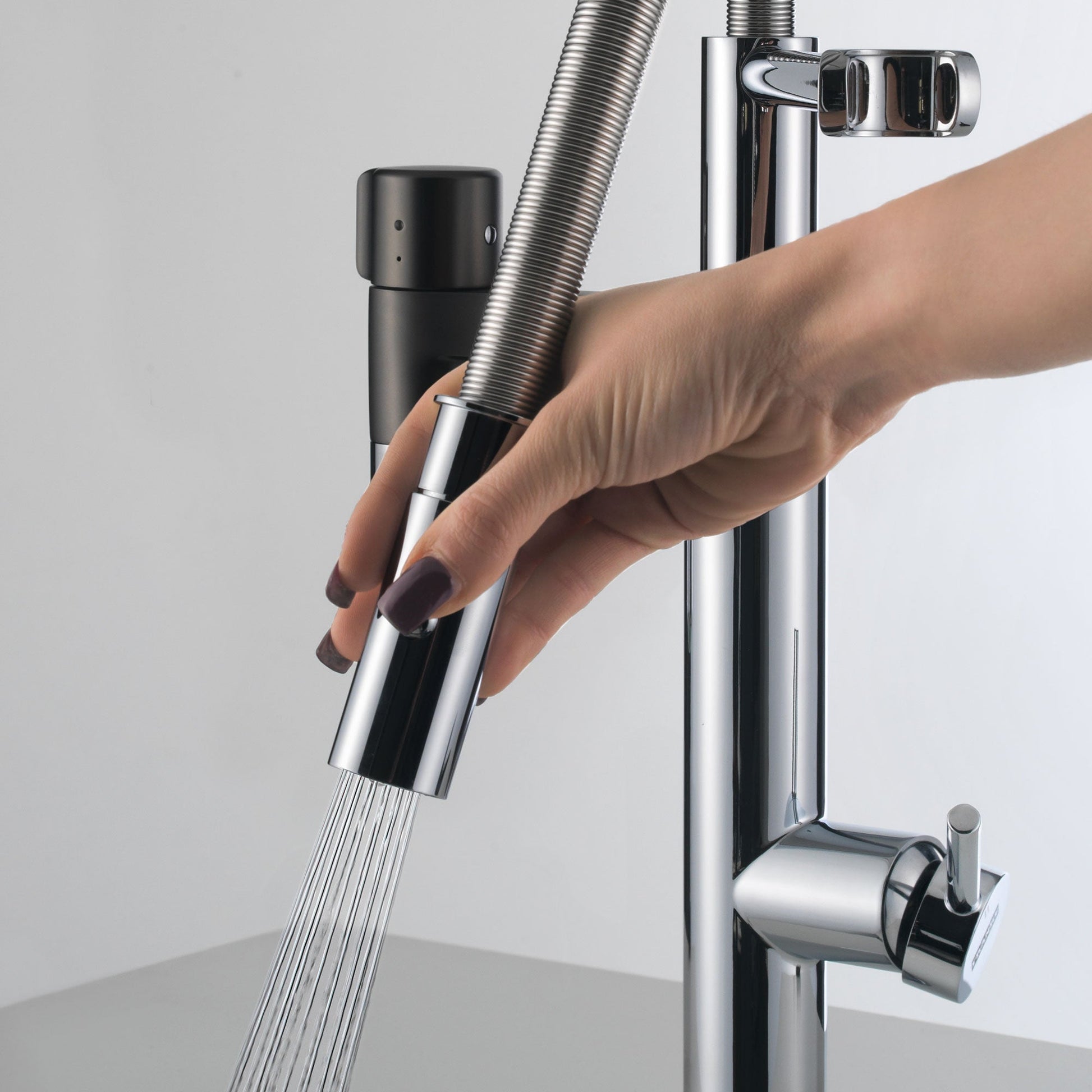 Grifería VITAL 2 IN 1 PROFESSIONALE4#Acero