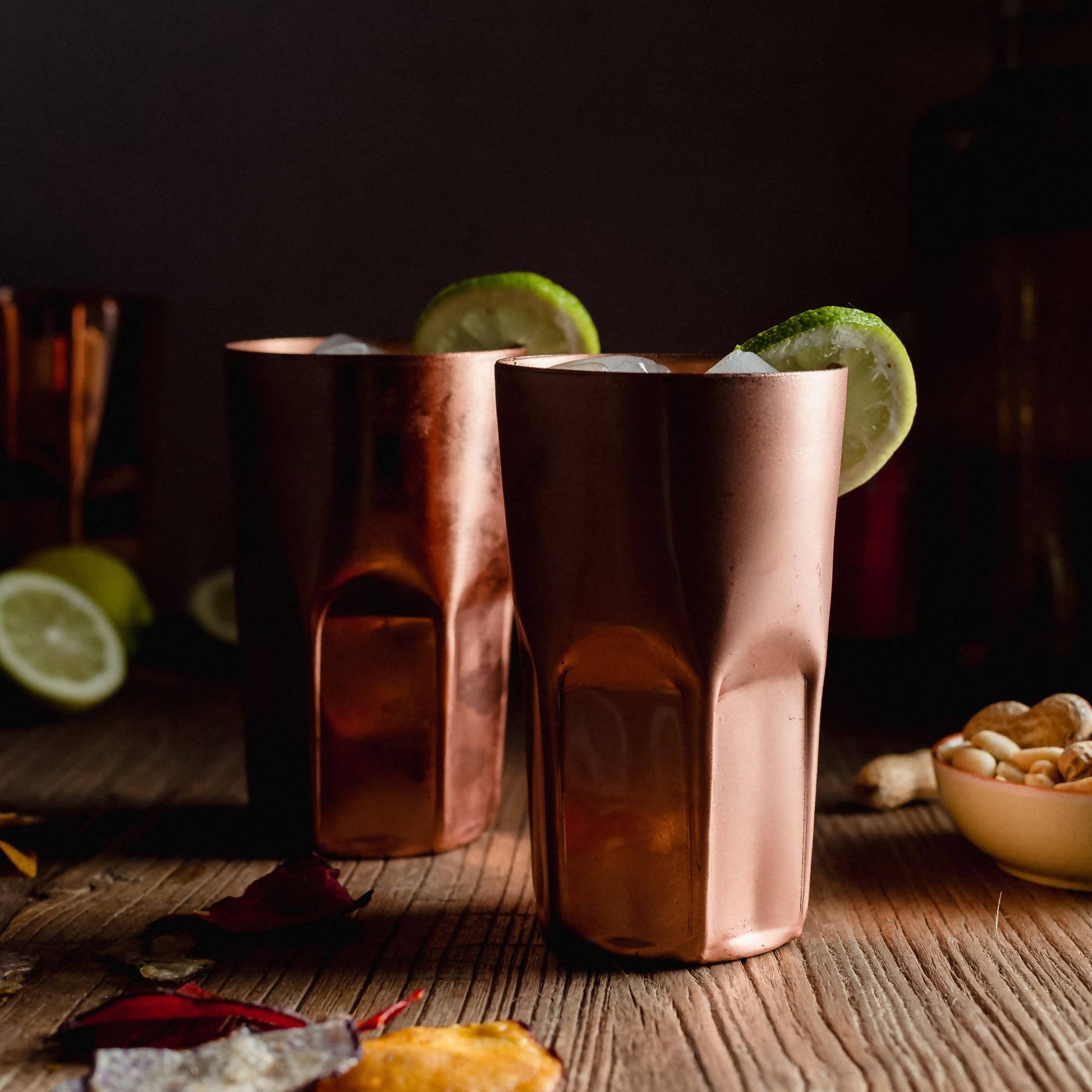 Set 2 Vasos Elqui 450 ml4#Cobre