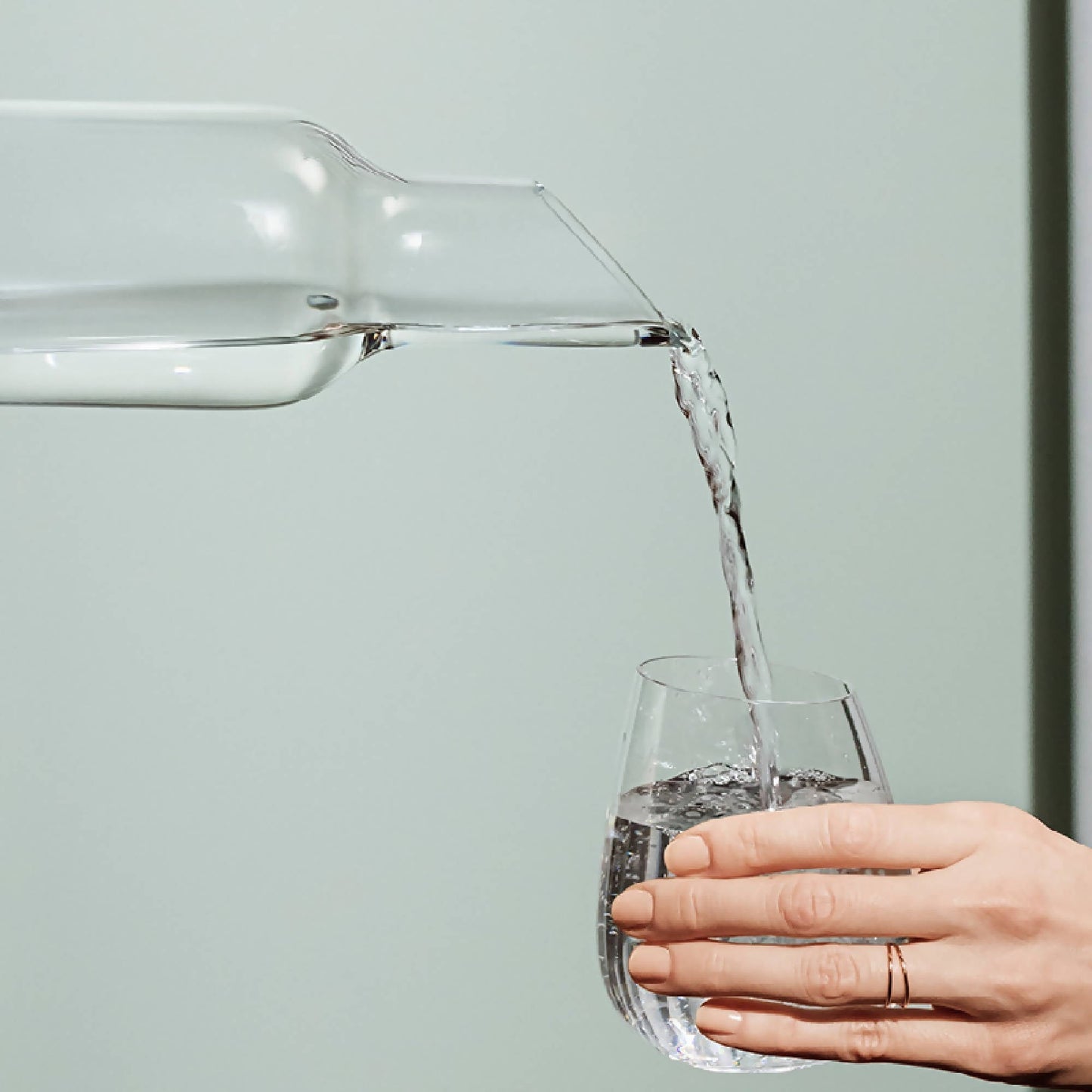 Jarra Agua Tapa Madera