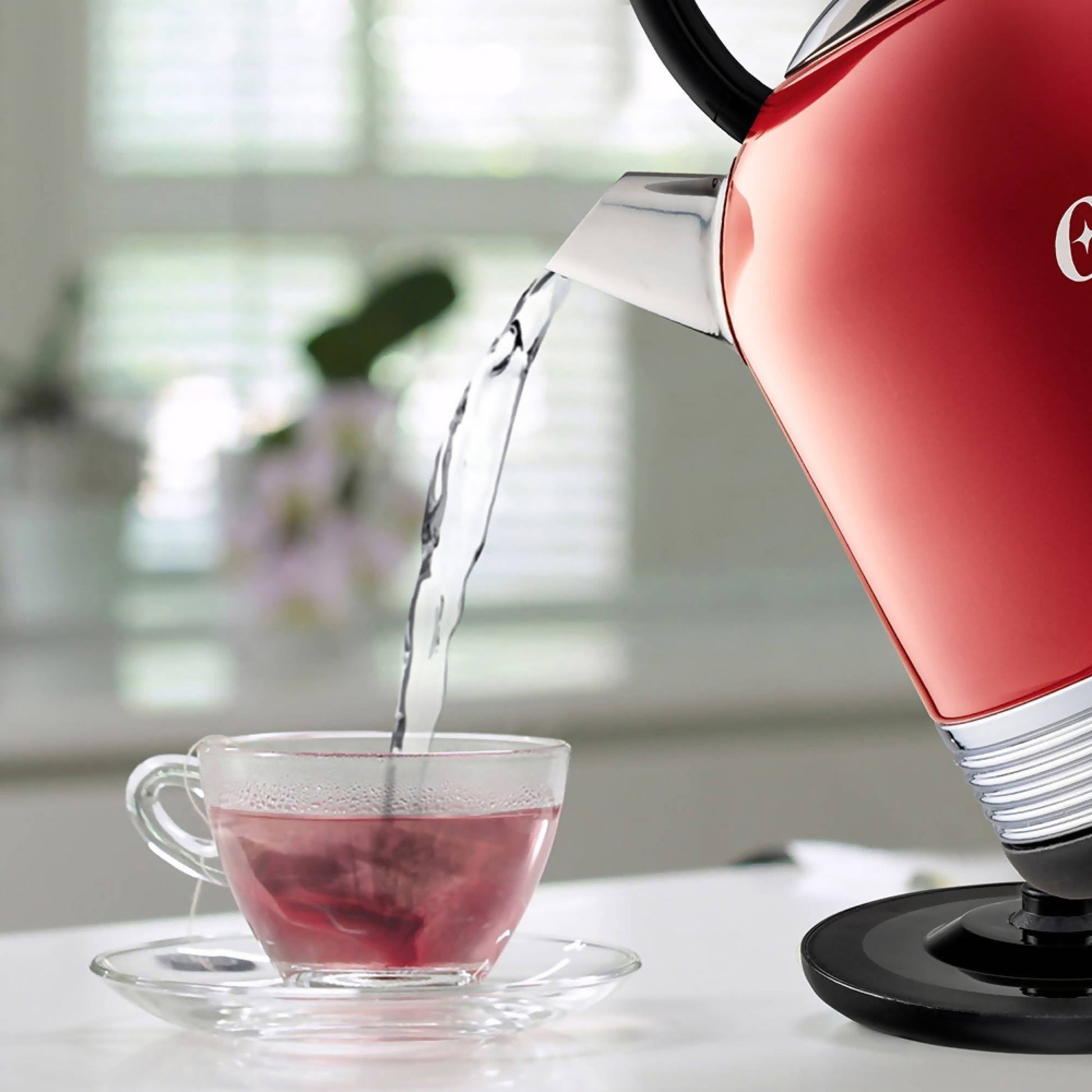 Hervidor Eléctrico Capacidad 2.5 Lts BVSTKT900R2#Rojo