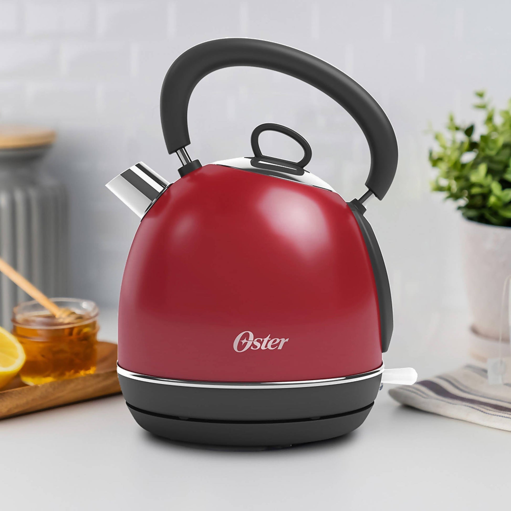 Hervidor Eléctrico Tradicional 1.7 Lts BVSTKED3882#Rojo