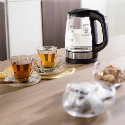 Hervidor Eléctrico Vidrio Control Temperatura 1.7 Lts BVSTKT89802#Sin Color