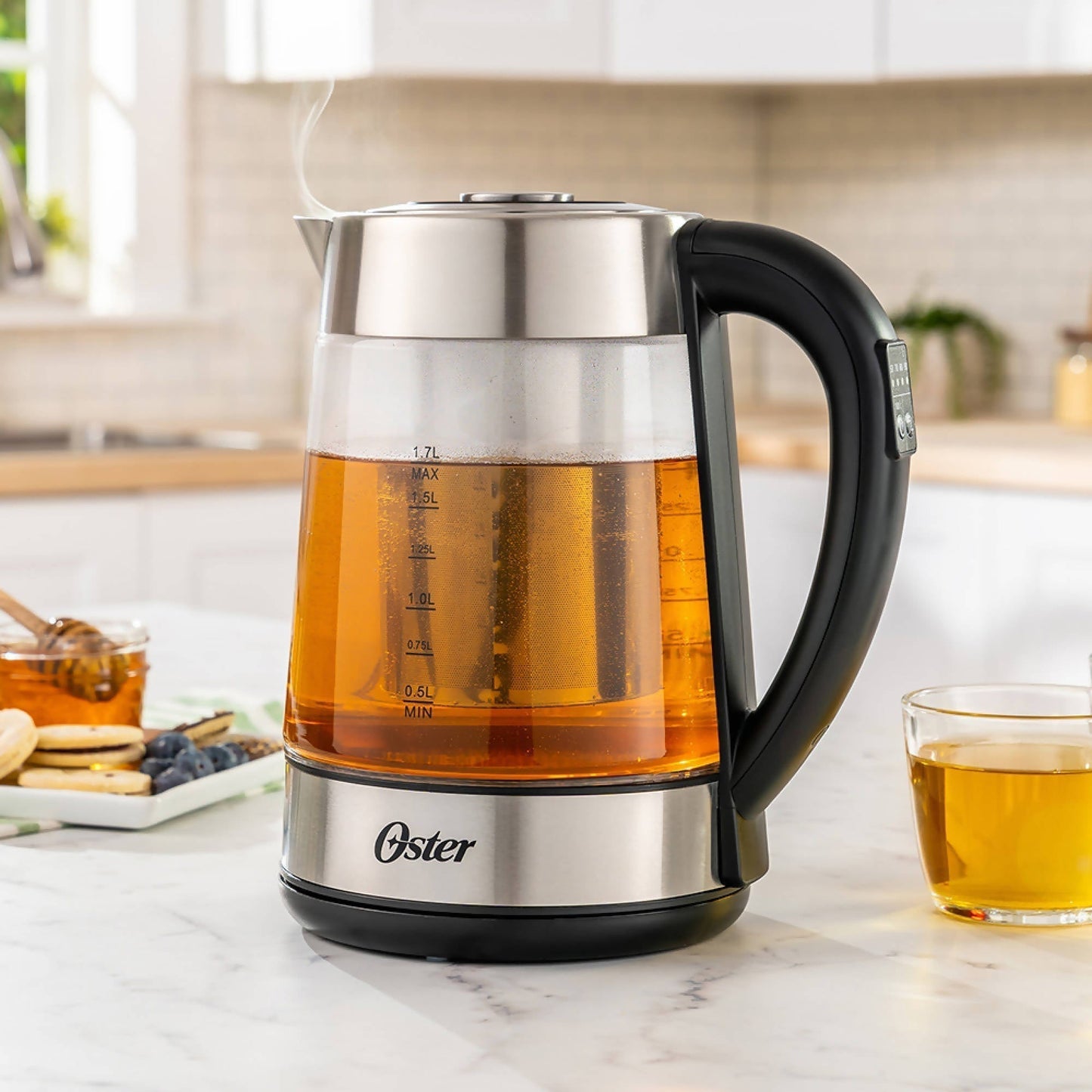 Hervidor Infusor Té + Selector Temperatura 1.7 Lts BVSTKT89901#Sin Color