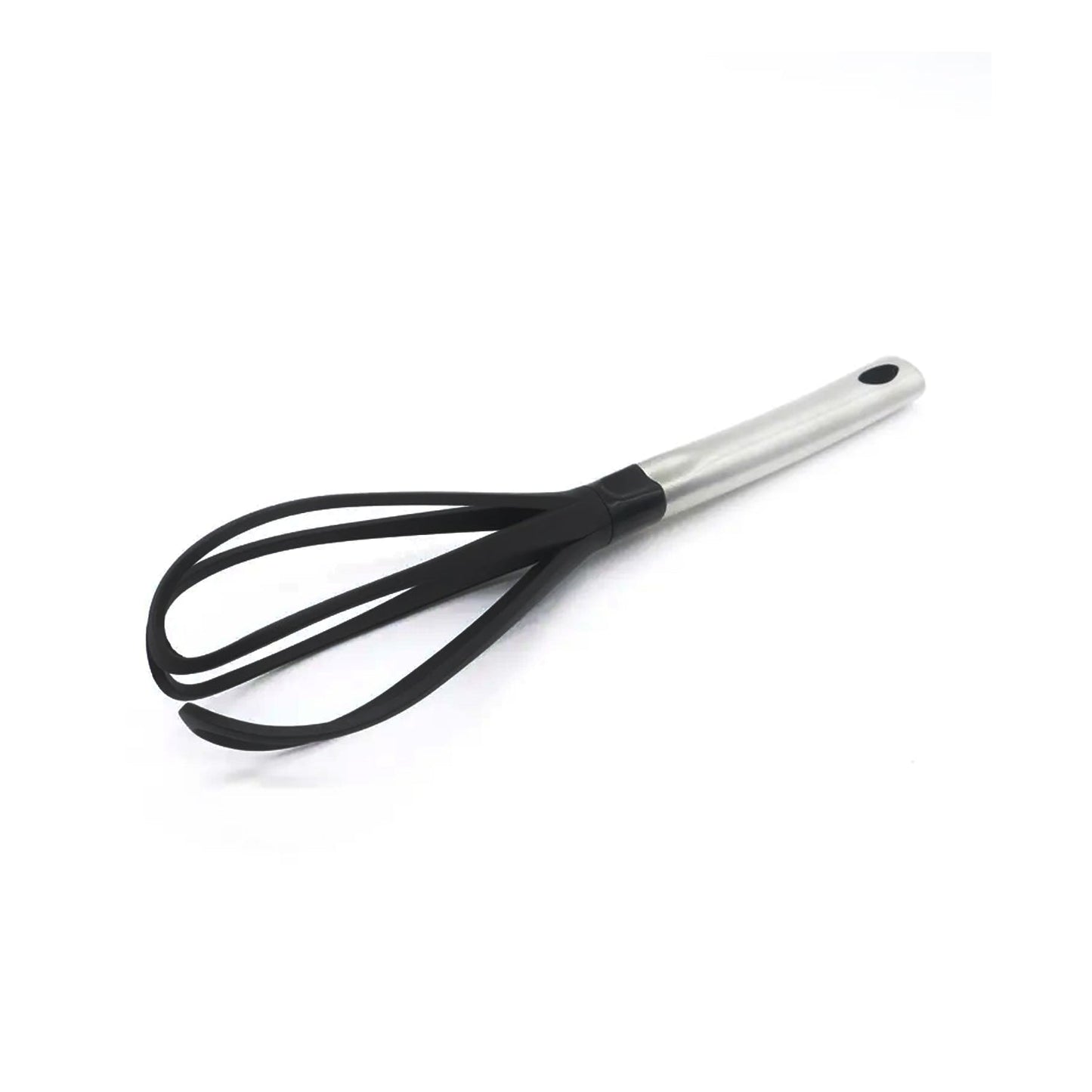 Set 6 Utensilios de Cocina Silicona-Acero Inoxidable5#Negro