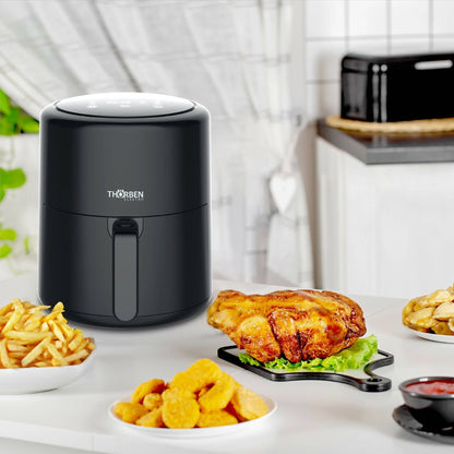 Freidora de Aire Digital Thor Round Heat 4 Lts1#Negro