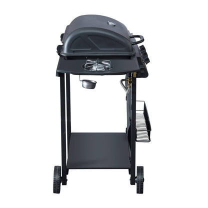 Parrilla Boston 3 Quemadores + Quemador Lateral BBQ302GCQL6#Negro