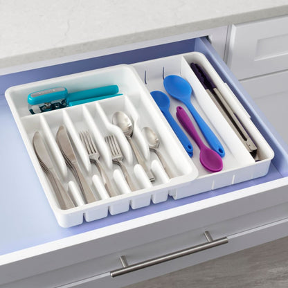 Organizador Utensilios Expandible3#Blanco