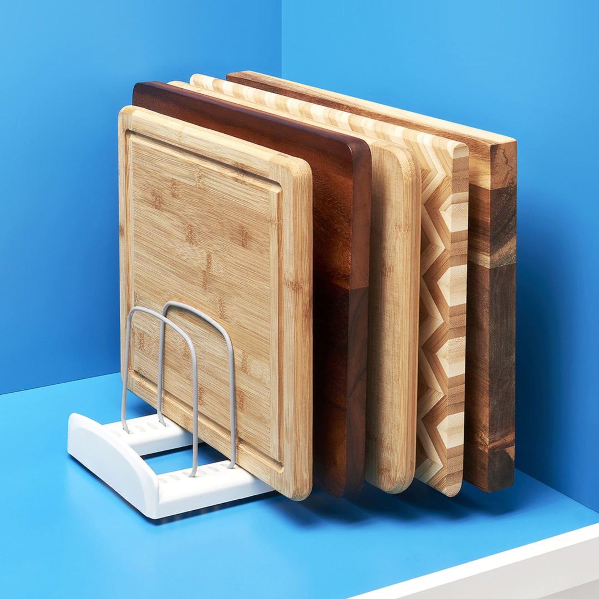 Organizador De Bandejas y Moldes De Repostería2#Blanco