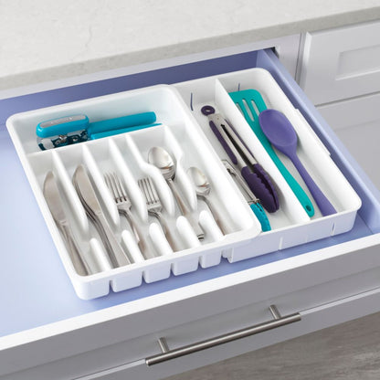 Organizador Utensilios Expandible1#Blanco