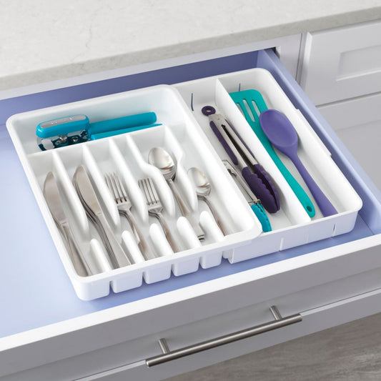 Organizador Utensilios Expandible1#Blanco