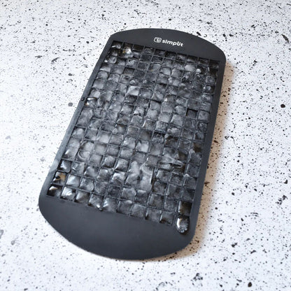 Cubeta de Hielo Silicona 160 Mini Hielos6#Negro