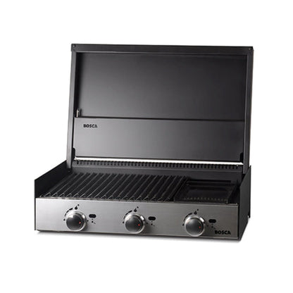 Parrilla para Quincho Block gas 7507#negro