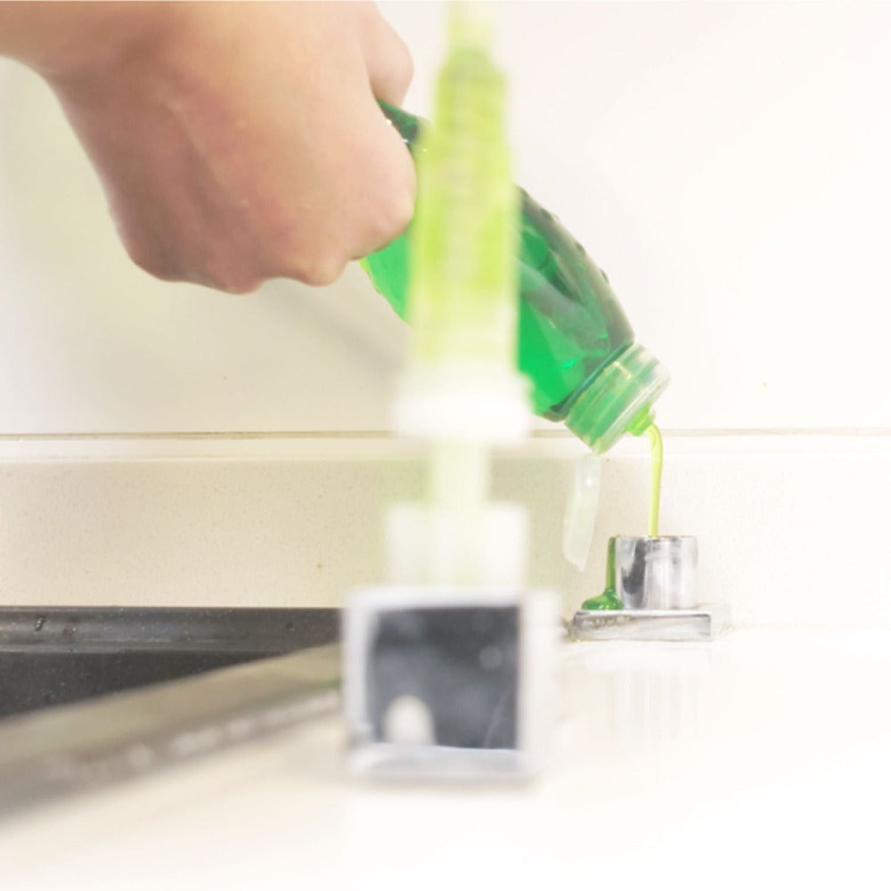 Dispensador Jabón Cuadrado4#Acero