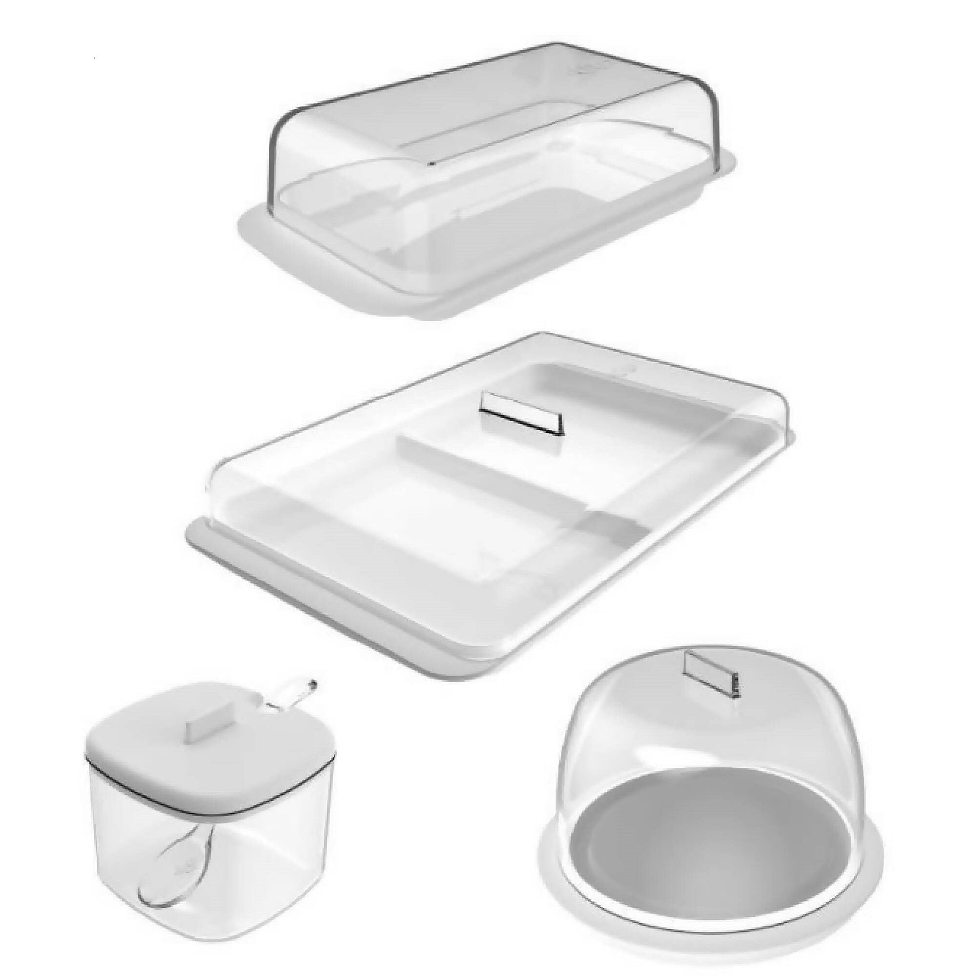 Conjunto Mesa Desayuno Break5#Blanco