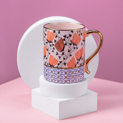Taza Cerámica 430 ml1#Rosado