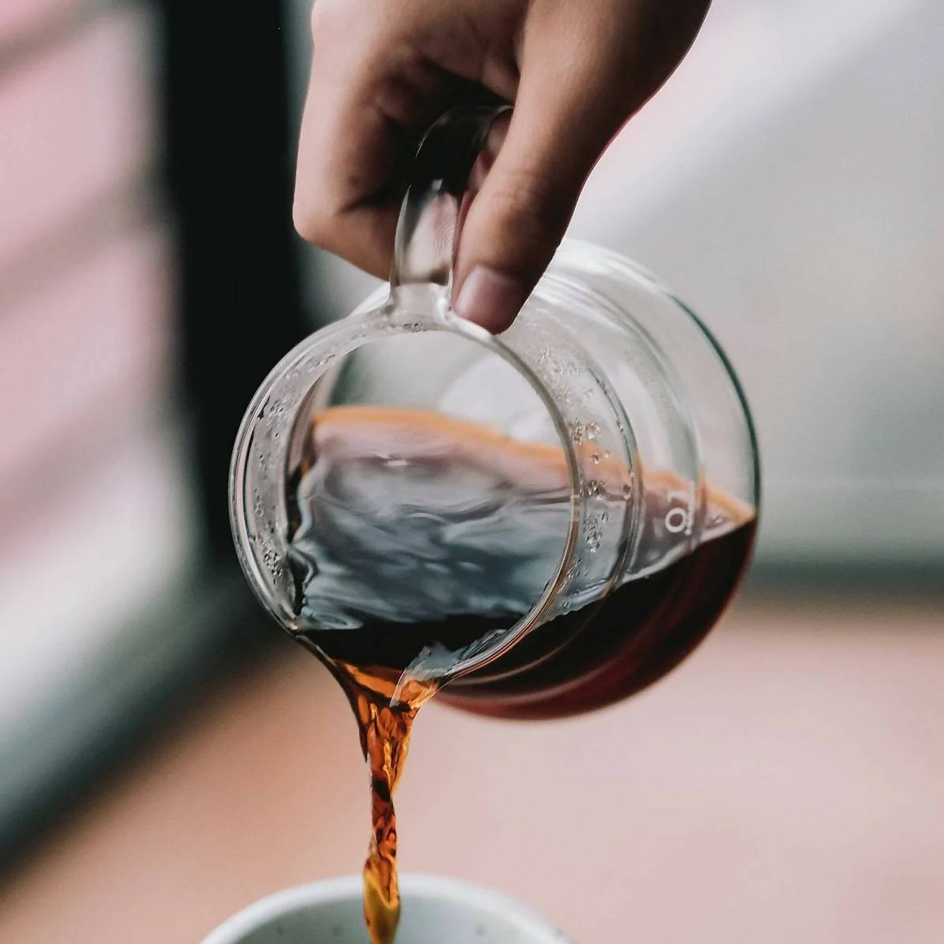 Glass Coffee Server1#Sin color