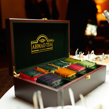 Caja de Madera Tea Keeper 8 Variedades1#Marrón