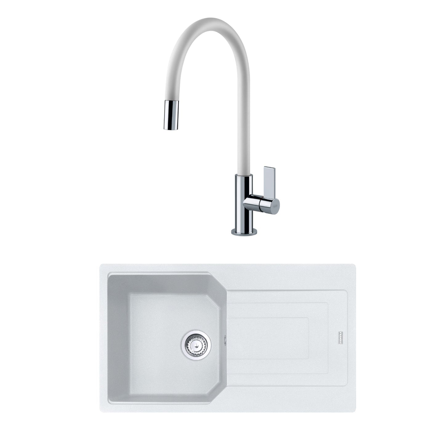 Kit 4 Grifería + Lavaplatos1#Blanco