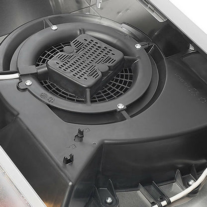 Kit Empotre Encimera Vidrio + Campana 60 cm3#Negro