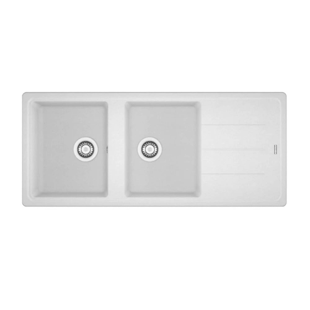 Kit 1 Grifería + Lavaplatos2#Blanco