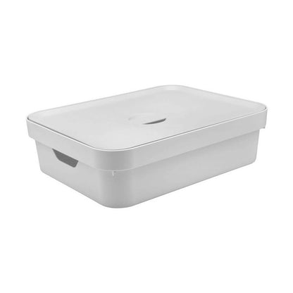 Caja Cube M Con Tapa1#Blanco