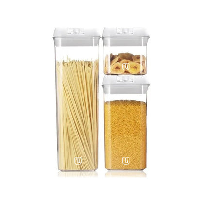 Set de 3 Contenedores Herméticos Plástico2#Sin color